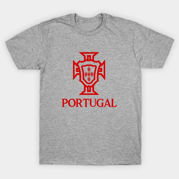 Portugal Red T-Shirt by VRedBaller